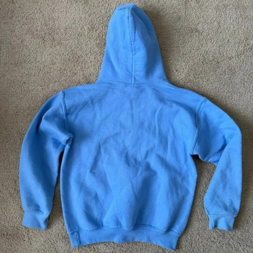 KIDS SMALL Girls Small Girl Scout Cookie‎ Samoas Hoodie Blue Fundraiser
